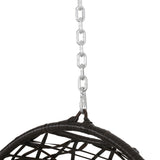 Outdoor and Indoor Wicker Hanging Chair with 8 Foot Chain (NO STAND) - NH684313