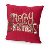 Glam Velvet Christmas Throw Pillow Cover - NH408313