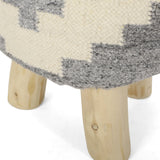 Handcrafted Boho Stool - NH551313