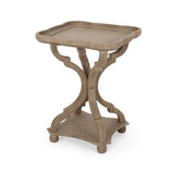 French Country Accent Table with Square Top - NH881313