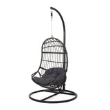 Outdoor Wicker Hanging Chair with Stand - NH925313