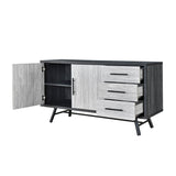 Modern Industrial 2 Door Sideboard - NH848313