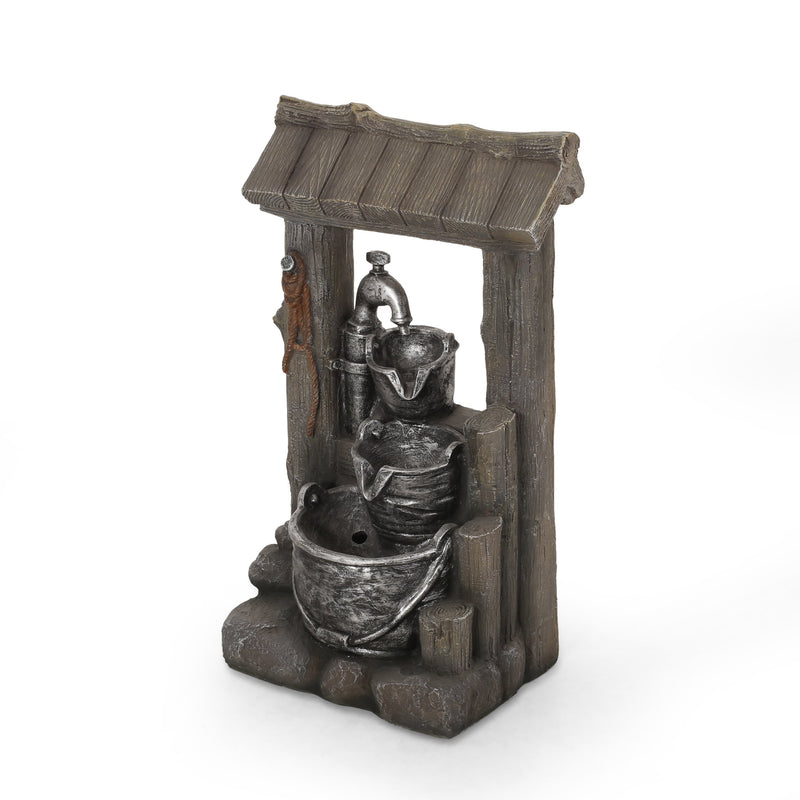 Outdoor 3 Tier Bucket Fountain - NH920413