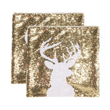 Glam Velvet Christmas Throw Pillow Cover - NH028313