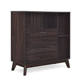 Mid-Century Modern 2 Drawer Cabinet - NH359313