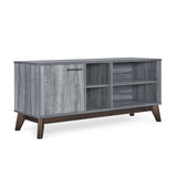 Mid-Century Modern TV Stand with Storage - NH159313