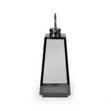 Modern Stainless Steel Lantern, Set of 2, Black - NH385213