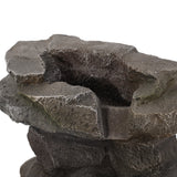 Outdoor 4 Tier Rock Fountain - NH821413